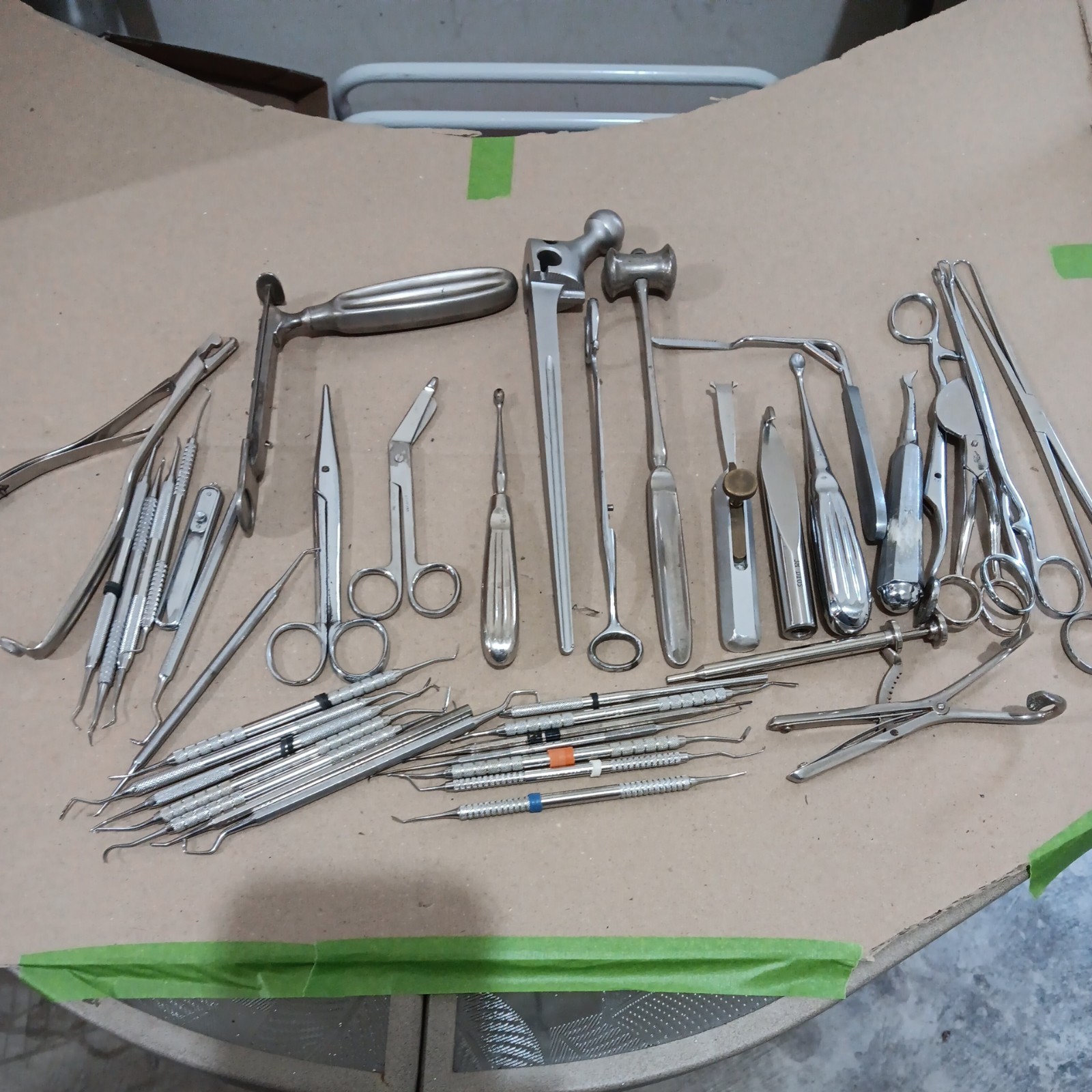 Vintage Medical Dental stainless steel Instruments Tools Lot