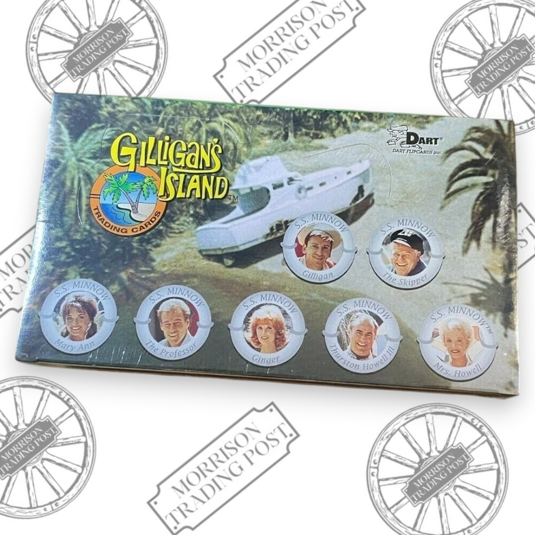 1997 Dart Flip Cards Gilligan\'s Island Factory Sealed Box