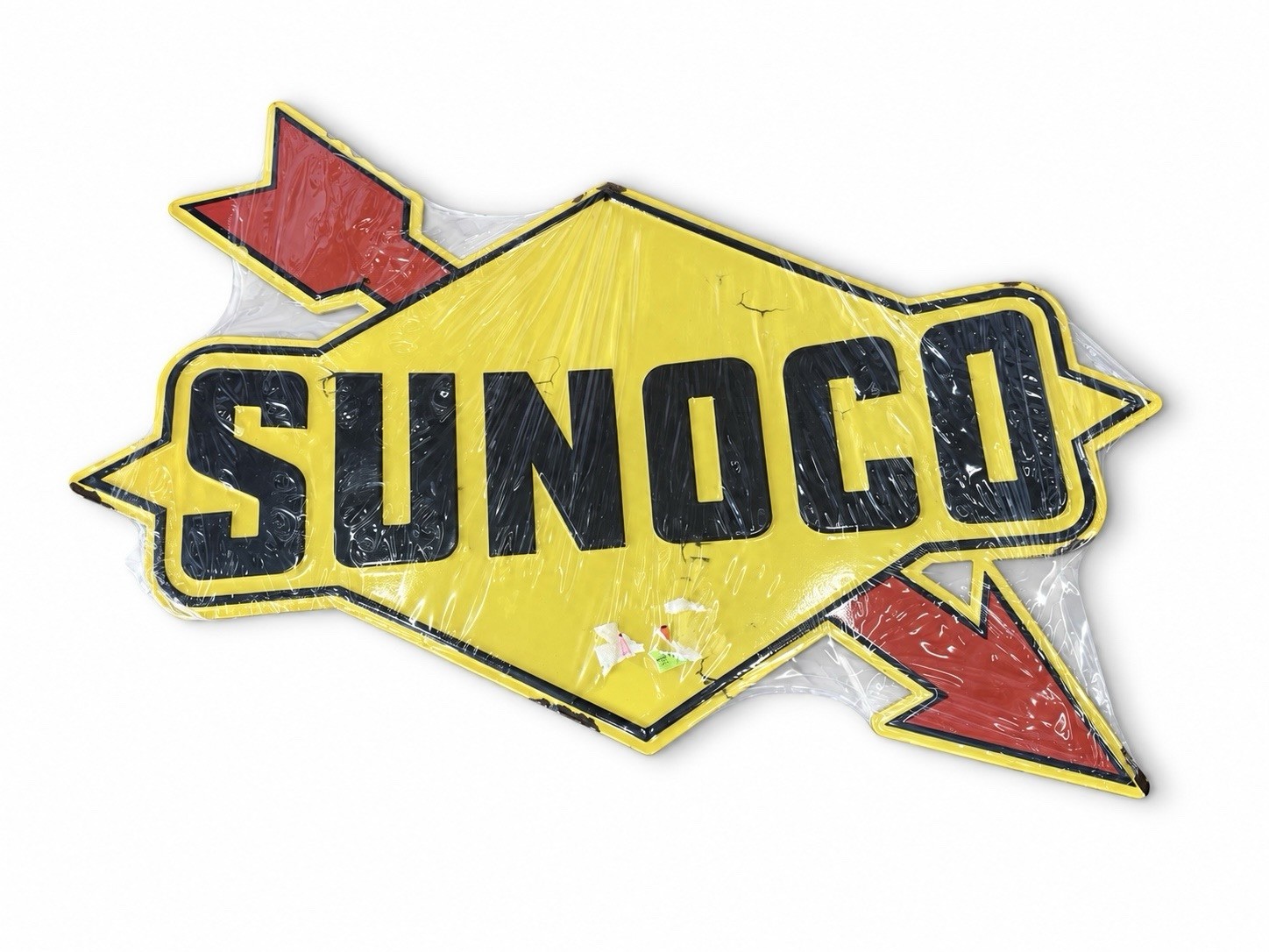 Sunoco Oil Gas Sign Retro Vintage Decorative Wall Hanger