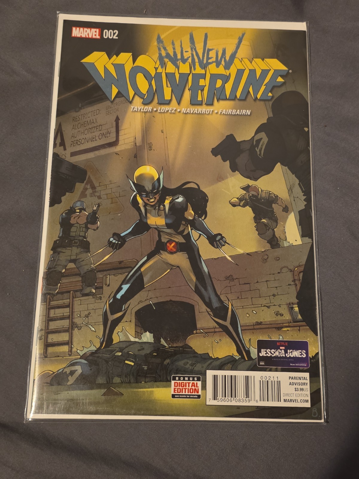 All New Wolverine #2 1st Gabby Honey Badger Marvel Comics 2016