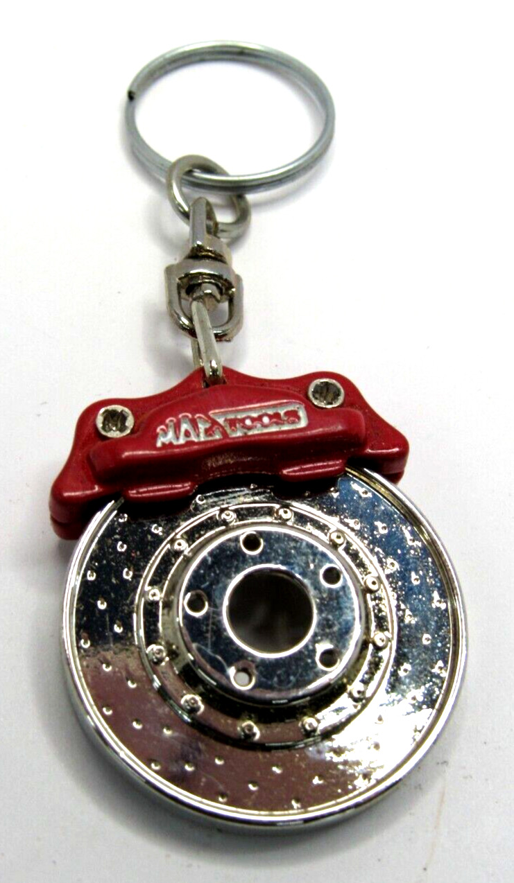 Rare Vintage Keychain MAC TOOLS Key Ring Genuine  Disc Brake / Caliper #GS-1