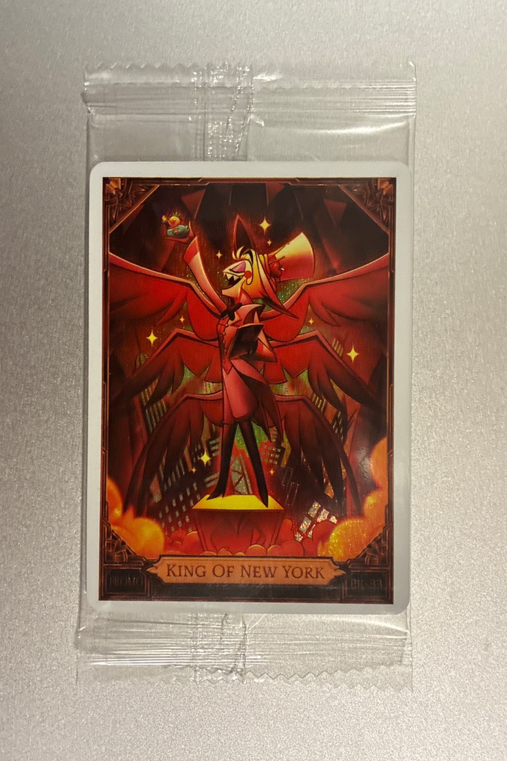 NYCC 2026 PSA HAZBIN HOTEL LUCIFER KING OF NEW YORK PROMO CARD Rare IN HAND
