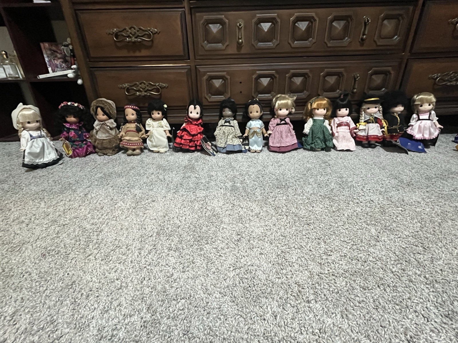 1990s Precious Moments Around The World Full Set Plus Hawaiian Precious Moment