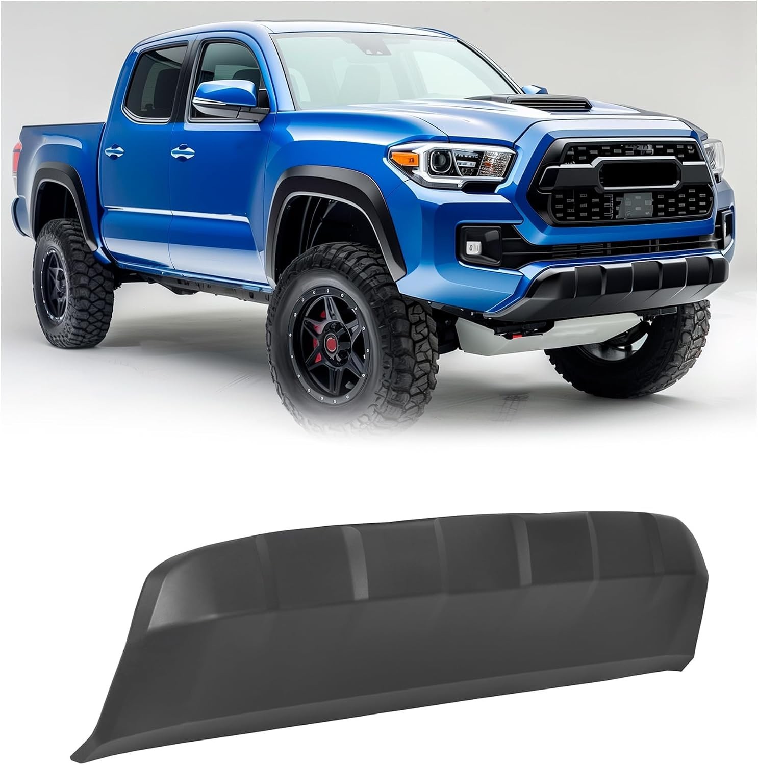 Front Lower Bumper Valance Panel Compatible with 2016-2023 Toyota Tacoma Replace