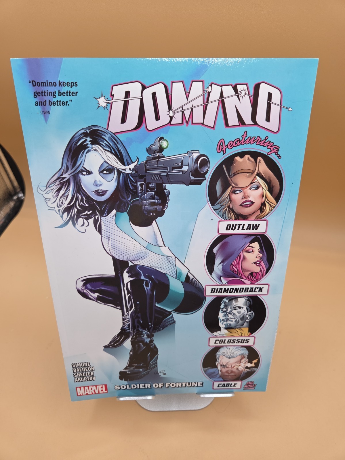 Domino Soldier of Fortune TPB volume 2 Marvel Comics 2019 pb simone greg land