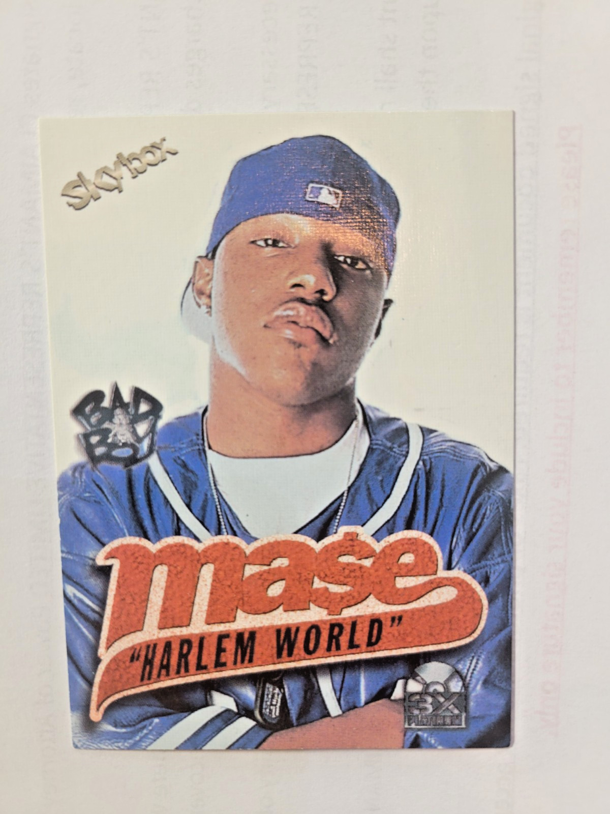 1998 Skybox MASE Harlem World Promo Card Bad Boy Records