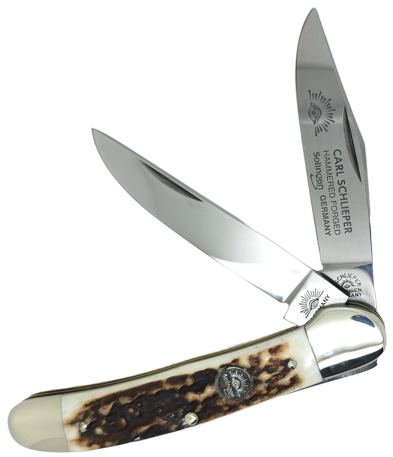 Carl Schlieper Eye Brand GX-DS Copperhead Deluxe Stag Solingen New
