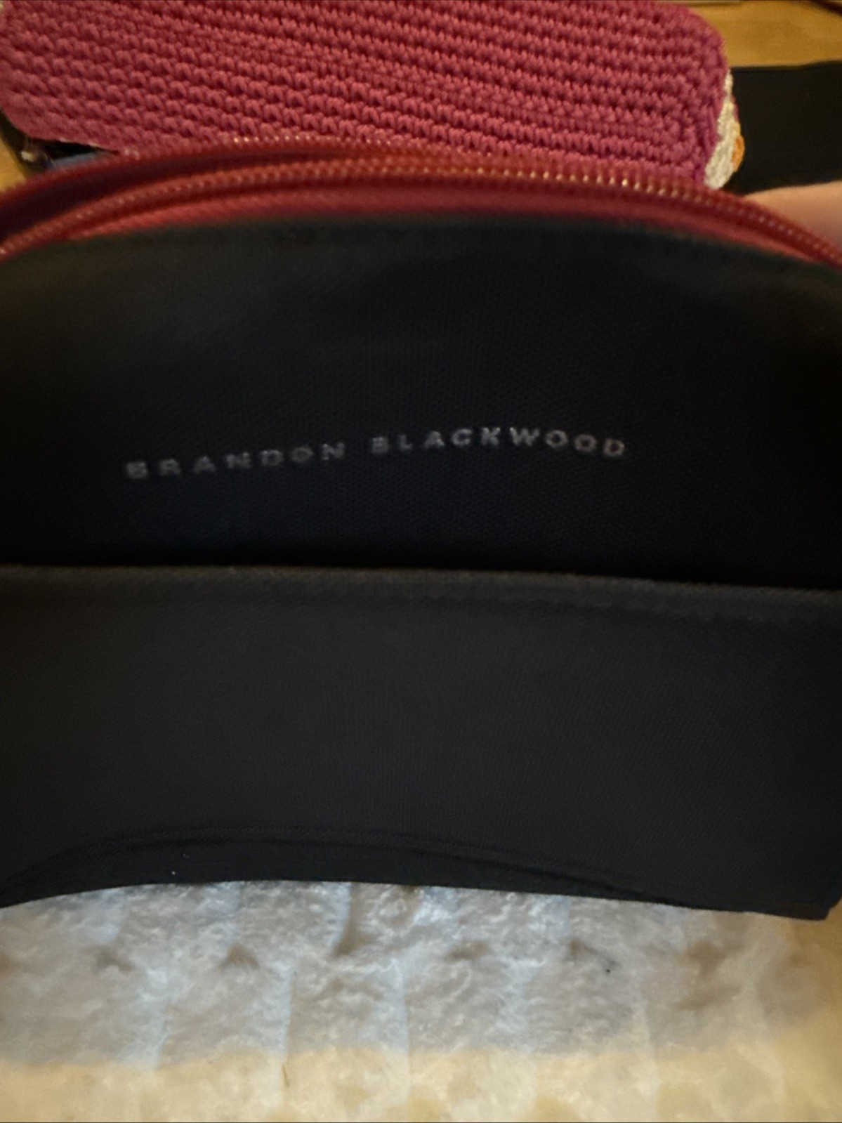 Brandon Blackwood American Airlines Flagship International Amenity Kit Bag EMPTY