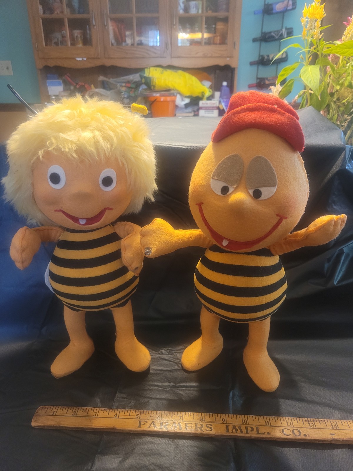 Vintage 1978 Maya the Bee Anubis Apollo Film WIEN Store Display Figures Anime 
