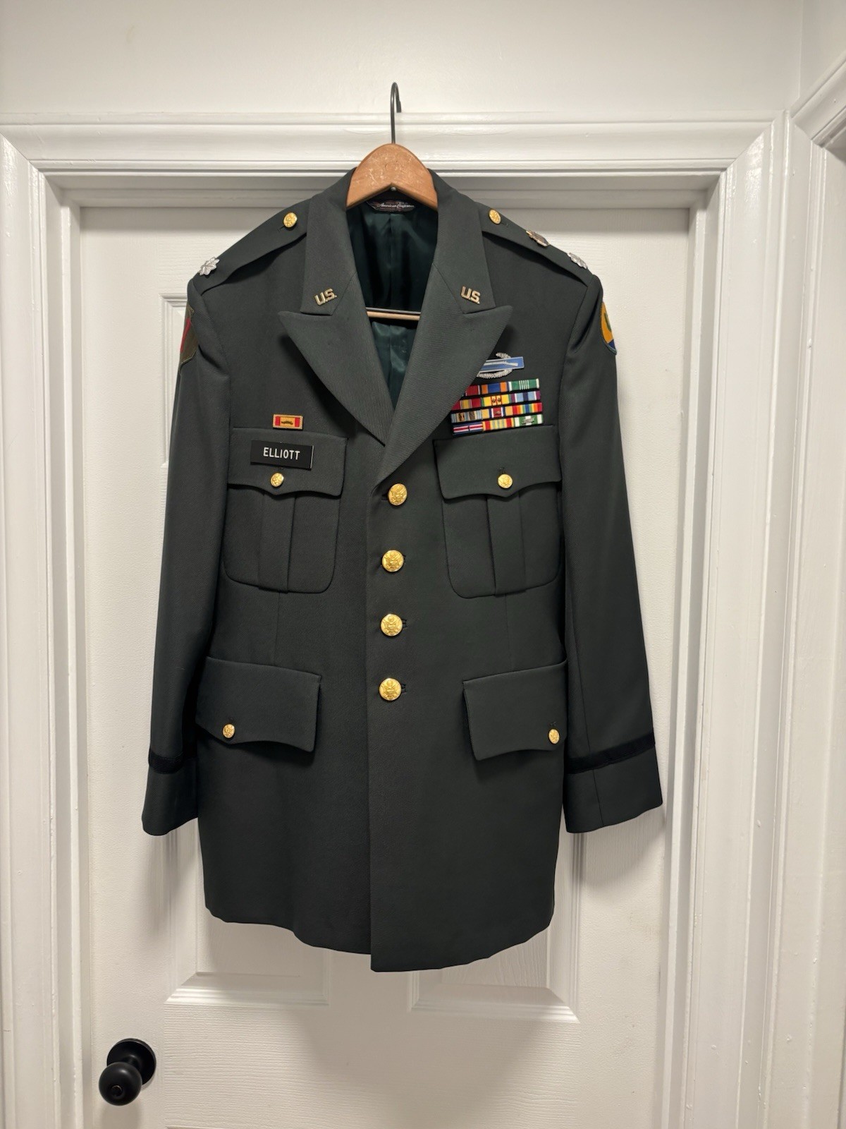 Vietnam War Era US Army Uniform WWII Veteran Original Jacket