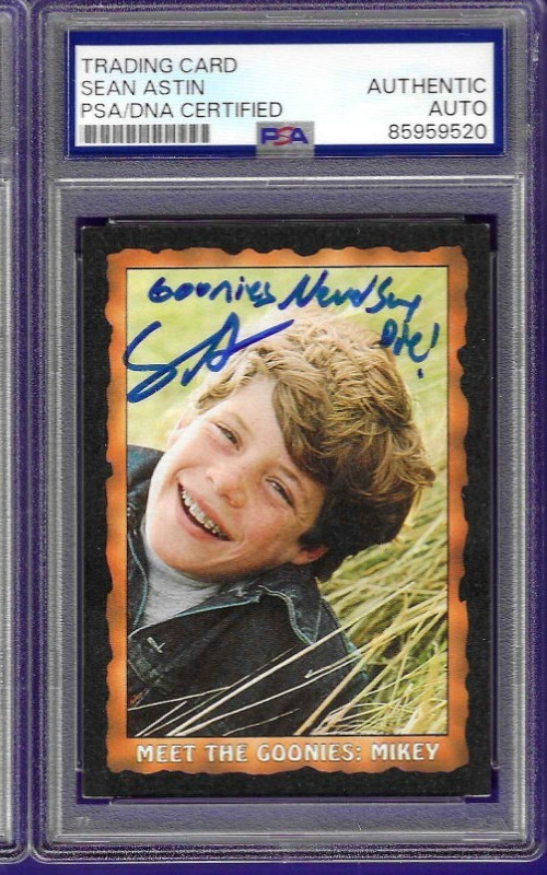 SEAN ASTIN SIGNED w/ \