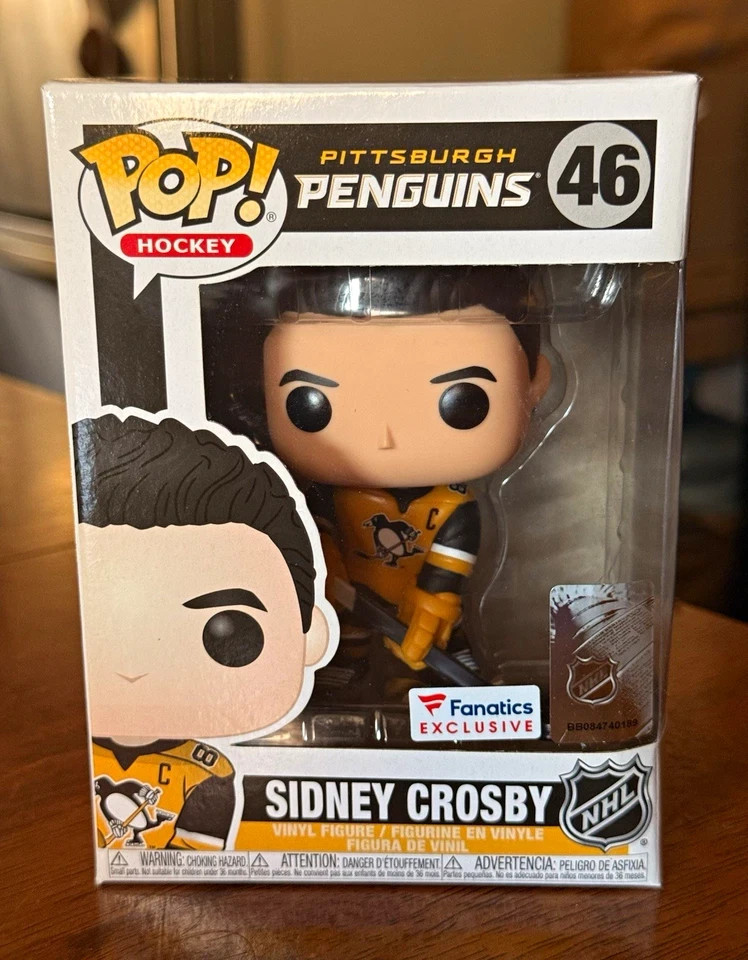 Funko Pop Hockey Sidney Crosby #46 Fanatics Exclusive Pittsburgh Penguins NHL