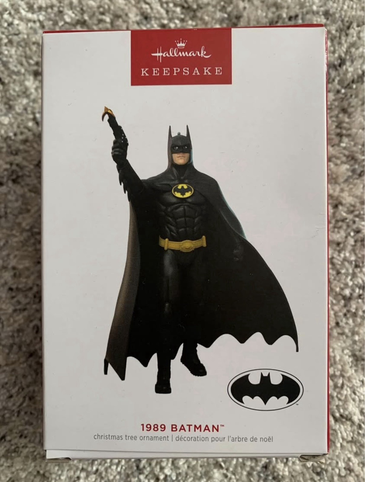 Hallmark 2023 1989 Batman Michael Keaton DC Comics Keepsake Ornament NEW