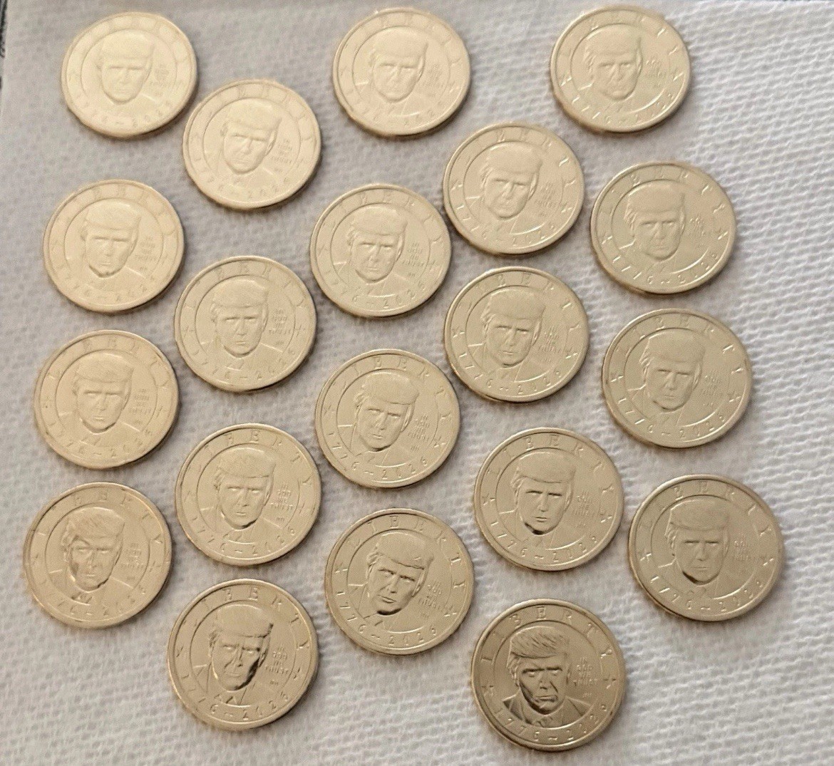 💰Donald J Trump $1 US Mint Coin / Lot of 20 SHIPS NOW🚀