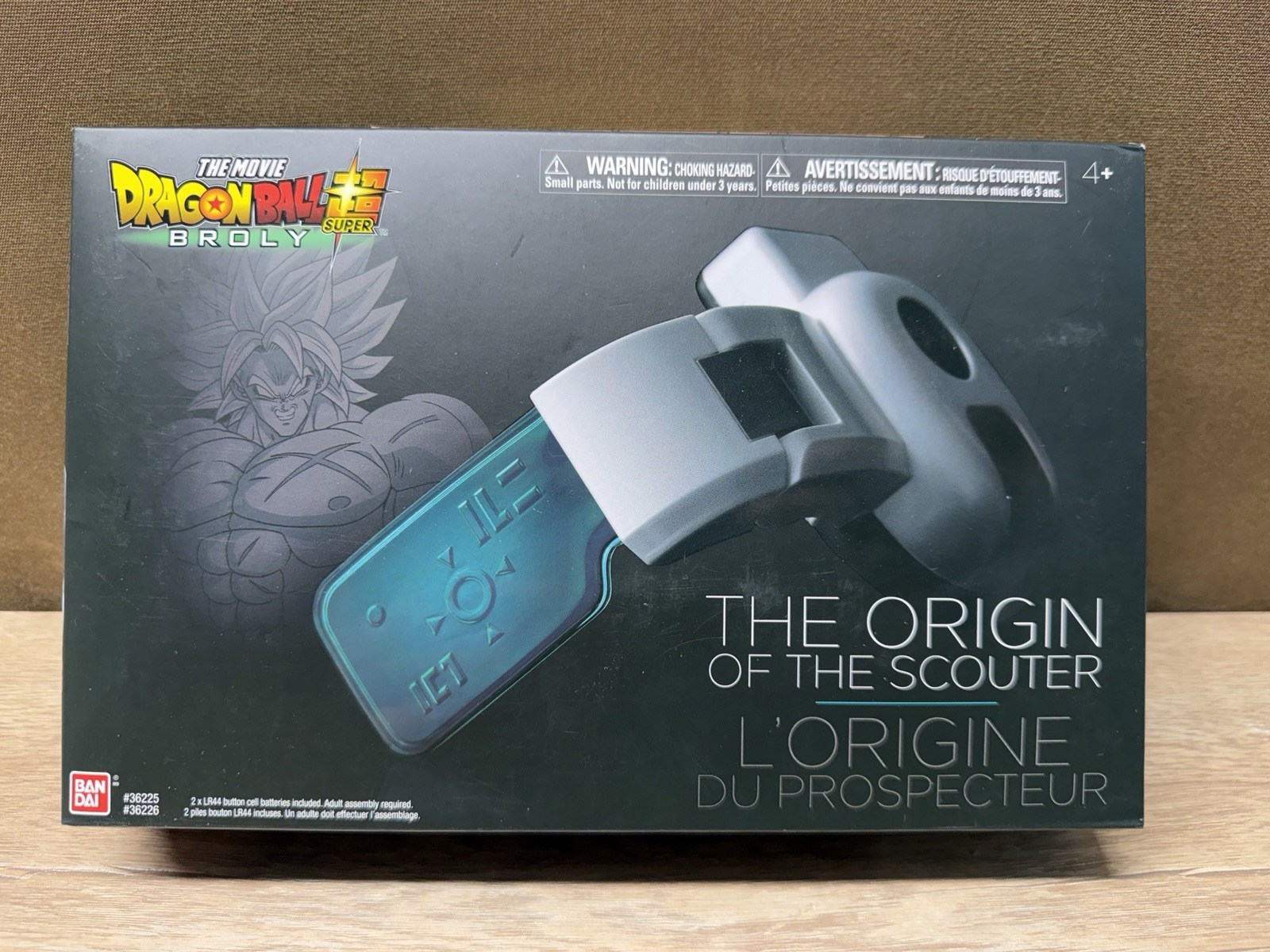Dragon Ball Super Broly Movie: The Origin Of The Scouter Bandai 2019 New