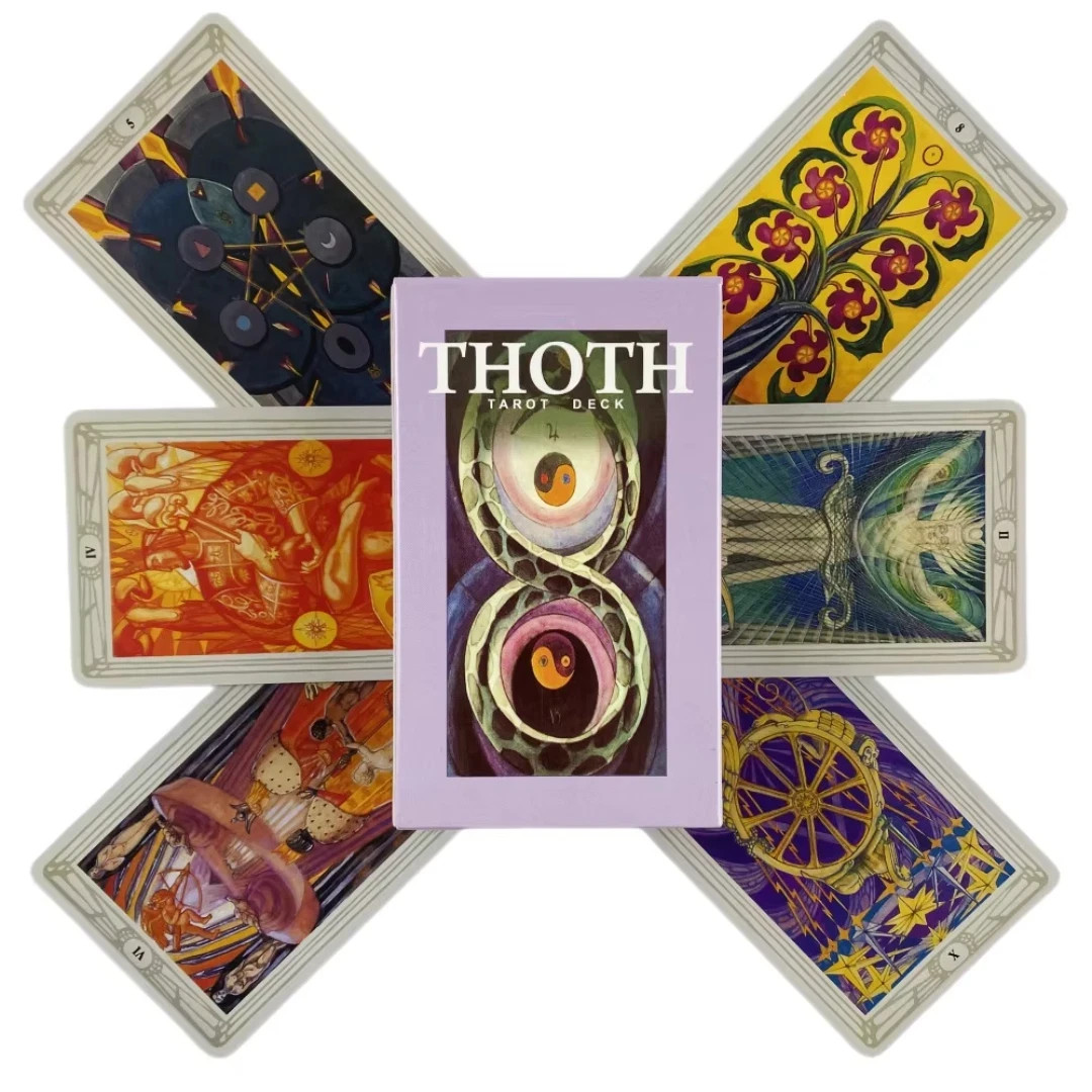 Thoth Tarot Cards A 78 Deck Oracle English Divination Edition Borad Playing Game
