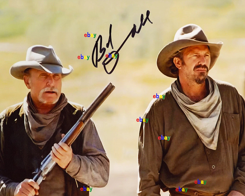 ROBERT DUVALL SIGNED REPRINT OPEN RANGE ACTOR AUTOGRAPH 8