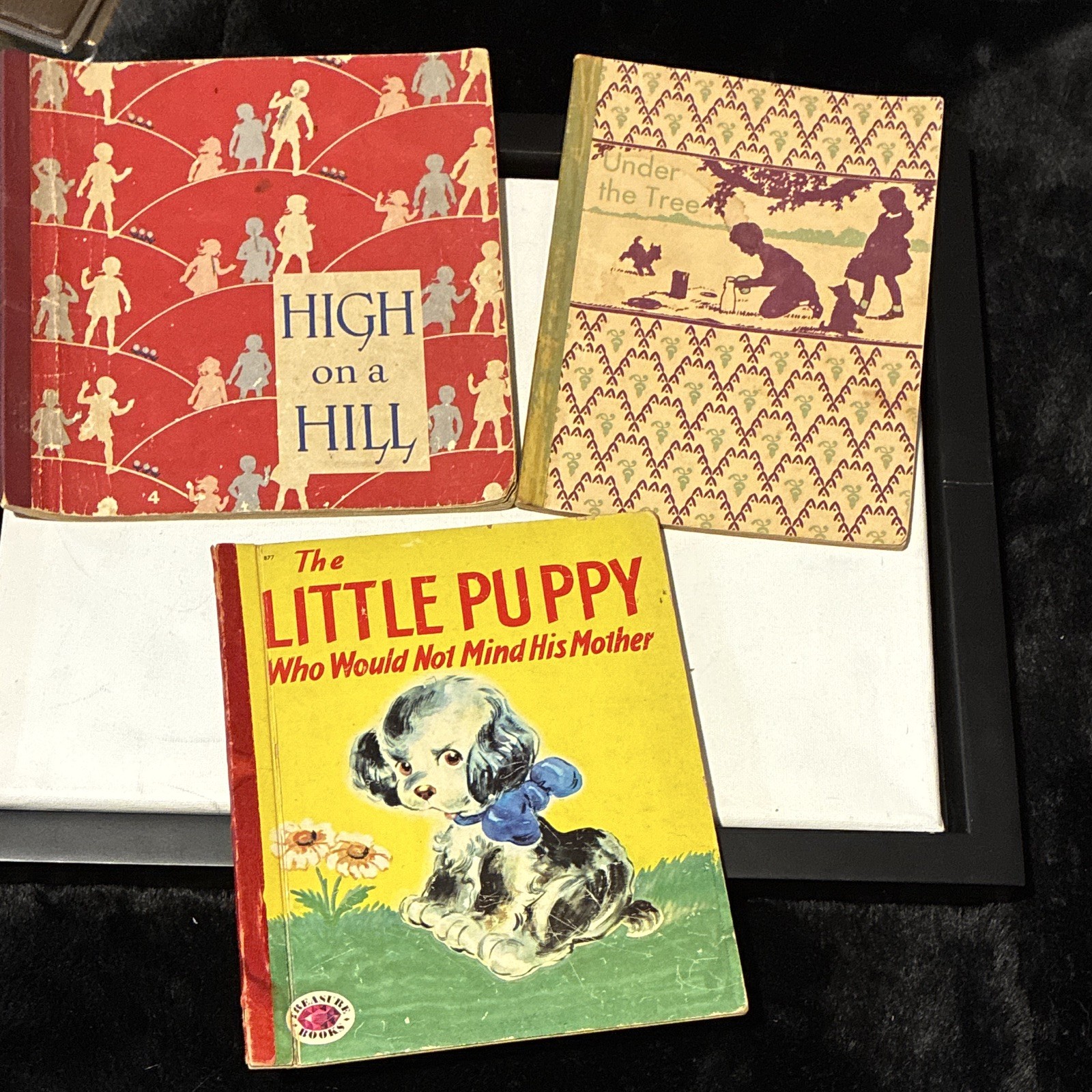 Vintage 1940s -  Illustrated Children’s Reading Books - set of 3