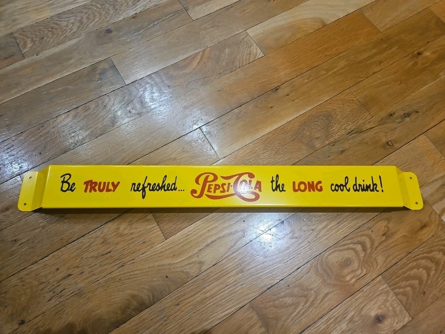 30\'\'  Door push bar PEPSI Retro Antique Soda SCRATCH & DENT SALE PUSHBAR