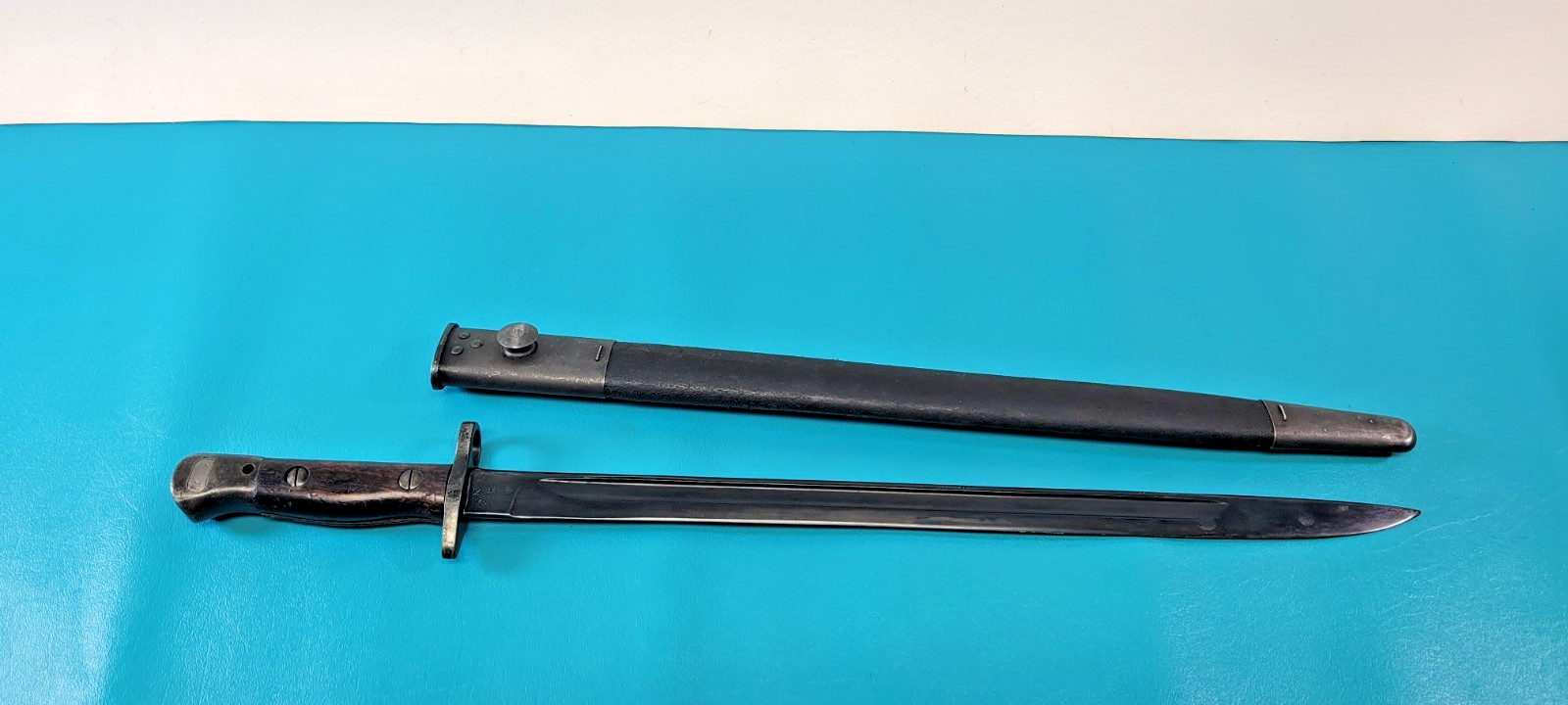 WWI British Pattern 1907 MOLE Bayonet & Scabbard + TR2022