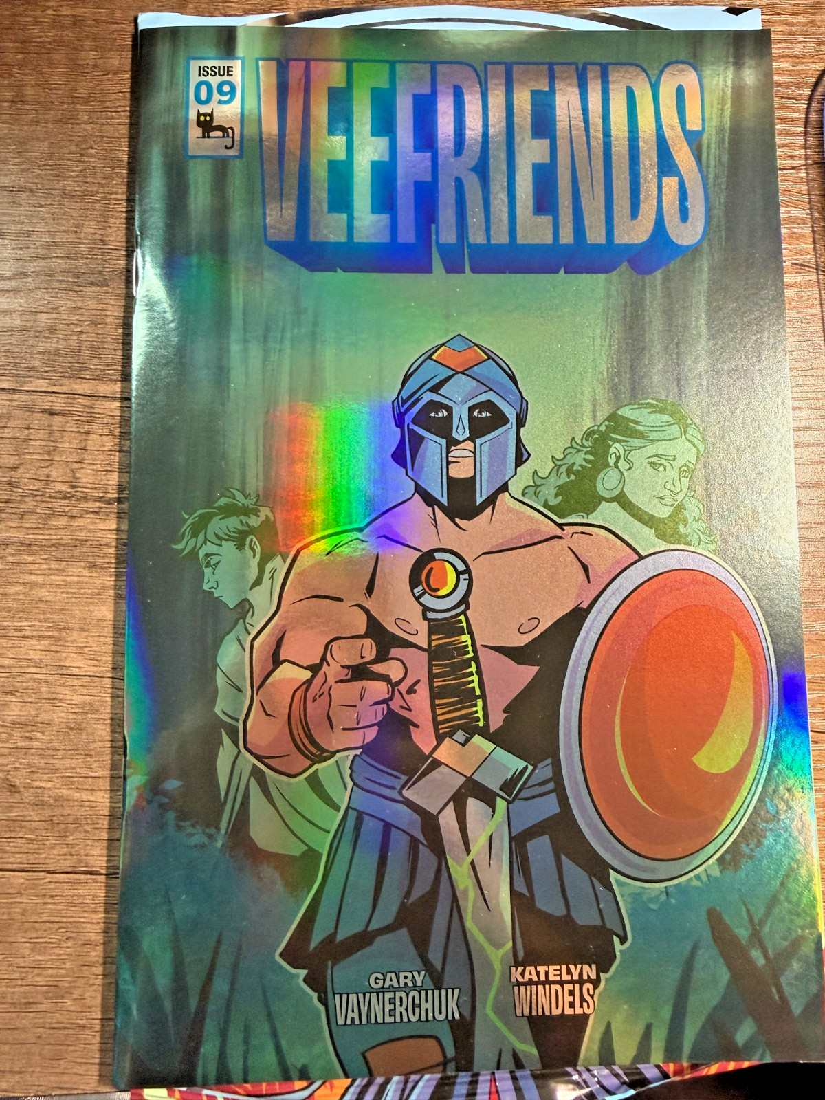 VeeFriends Comic Book #9 Kind Warrior, Holofoil /99, Rare Chase