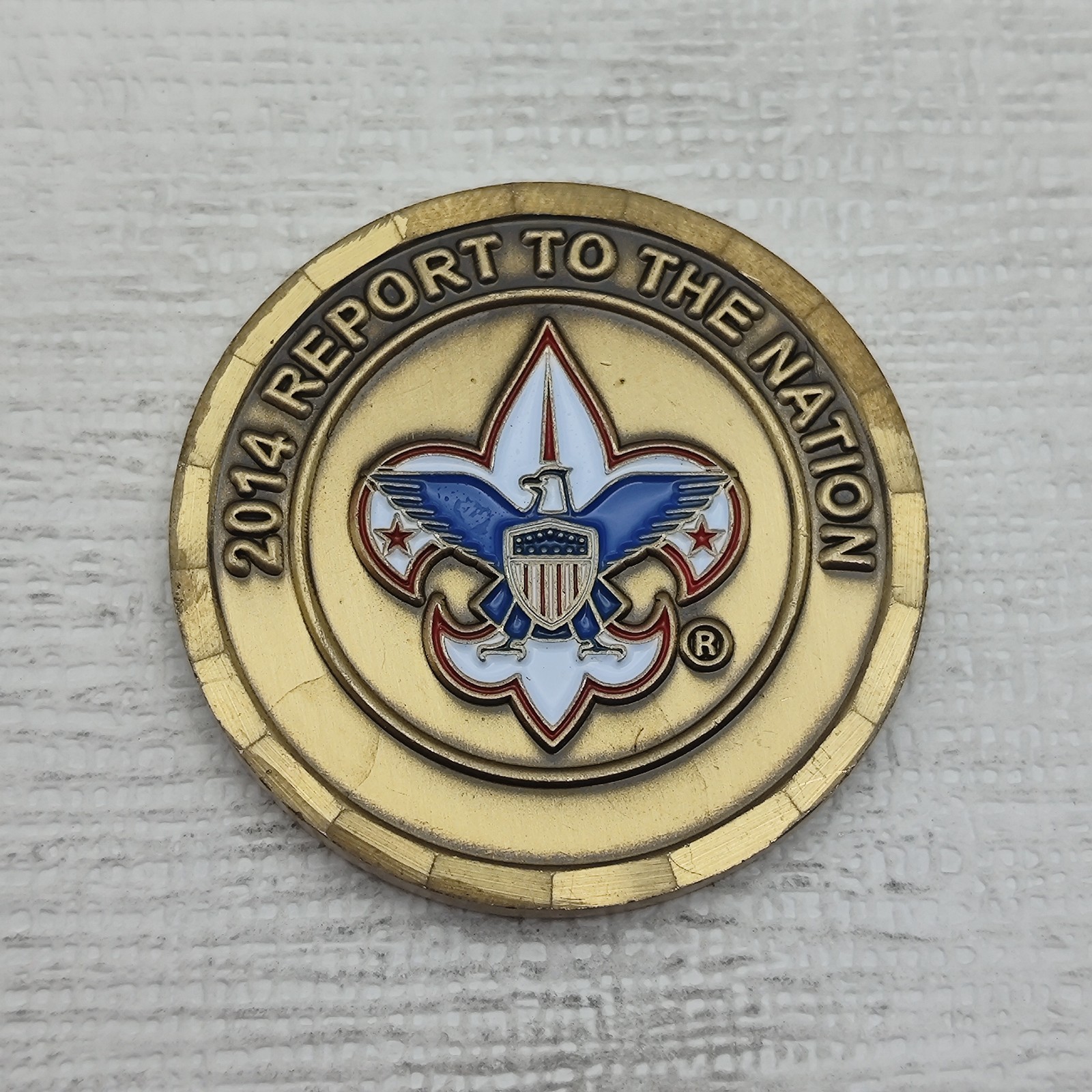 2014 Report to the Nation Challenge Coin