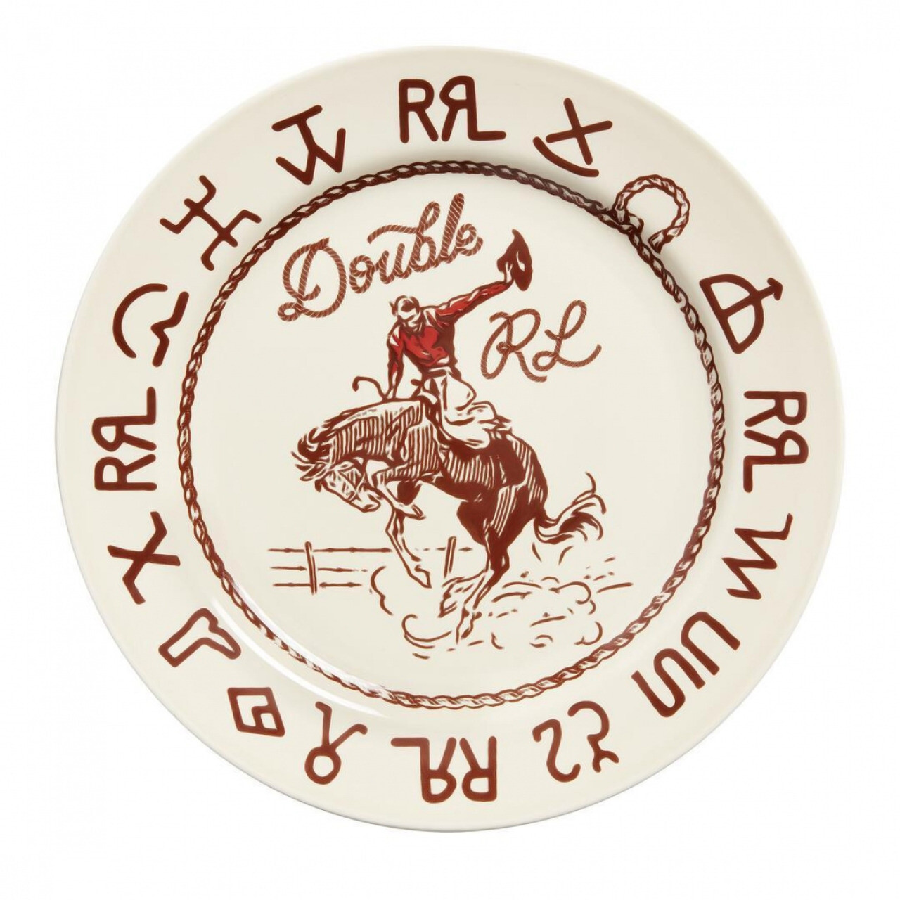  RRL Ralph Lauren Rodeo Souvenir Plate-9