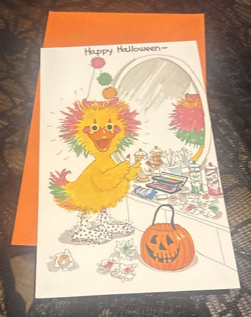 Vintage 1987 Suzy’s Zoo Halloween Greeting Card NOS w/ Envelope