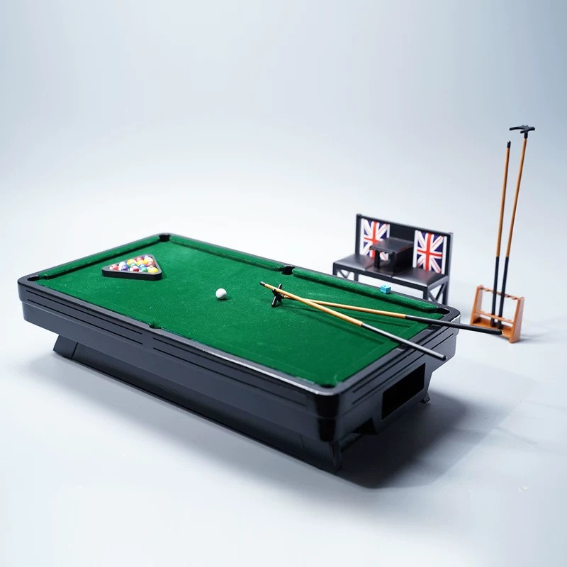 Mmmtoys M2111 Billiard Table 1/12 Collectible Statue Scene Model For 6'' Figure