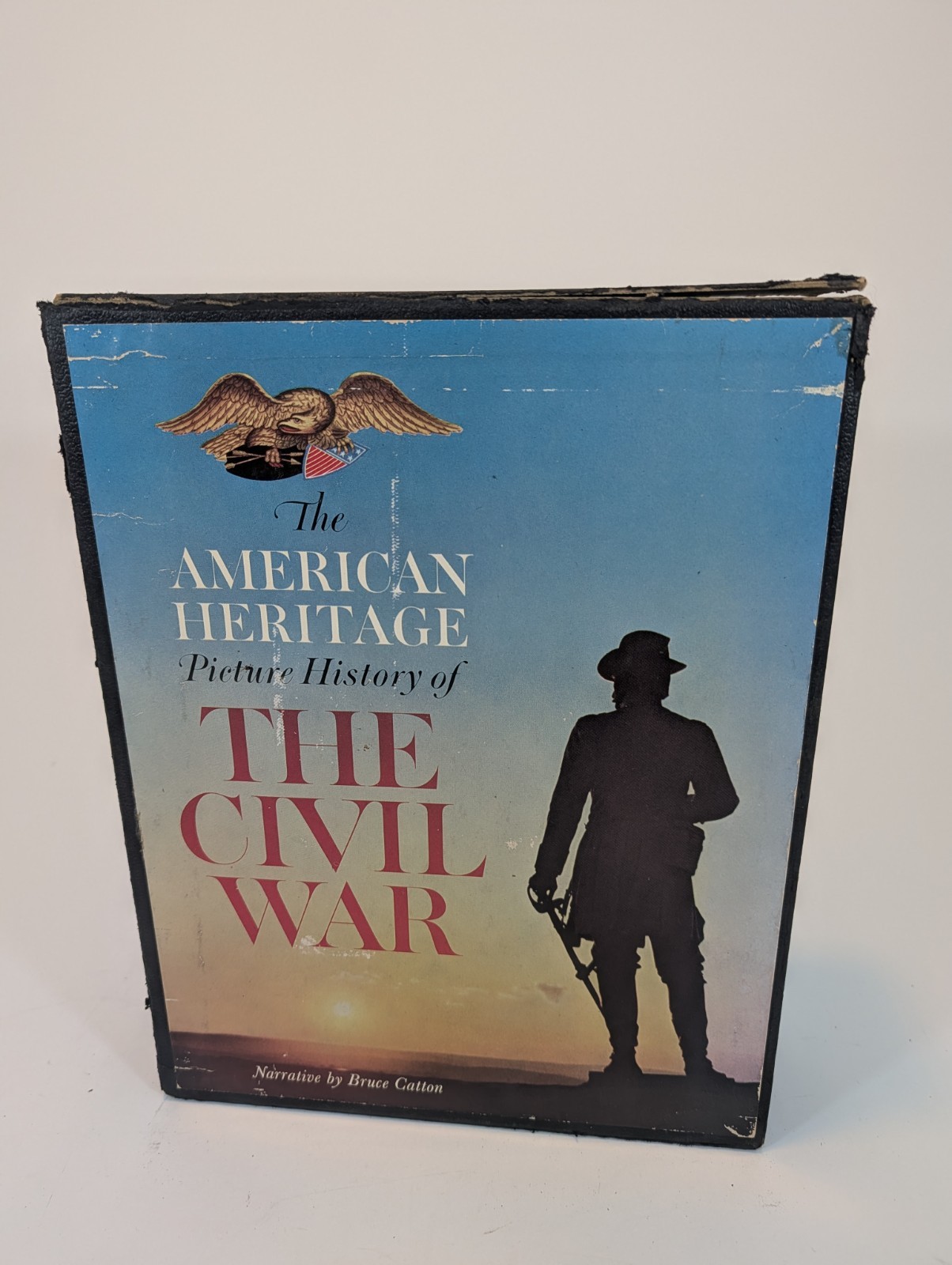 American Heritage Picture History Civil War Bruce Catton 2 Vol Set + Chronology