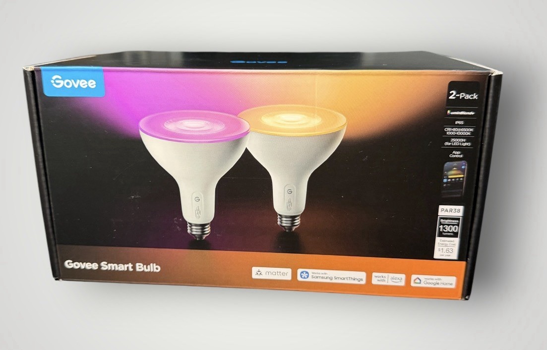 Govee Smart Bulbs Light  2 Pack H14A1 Works With Matter, Alexa, Google Home