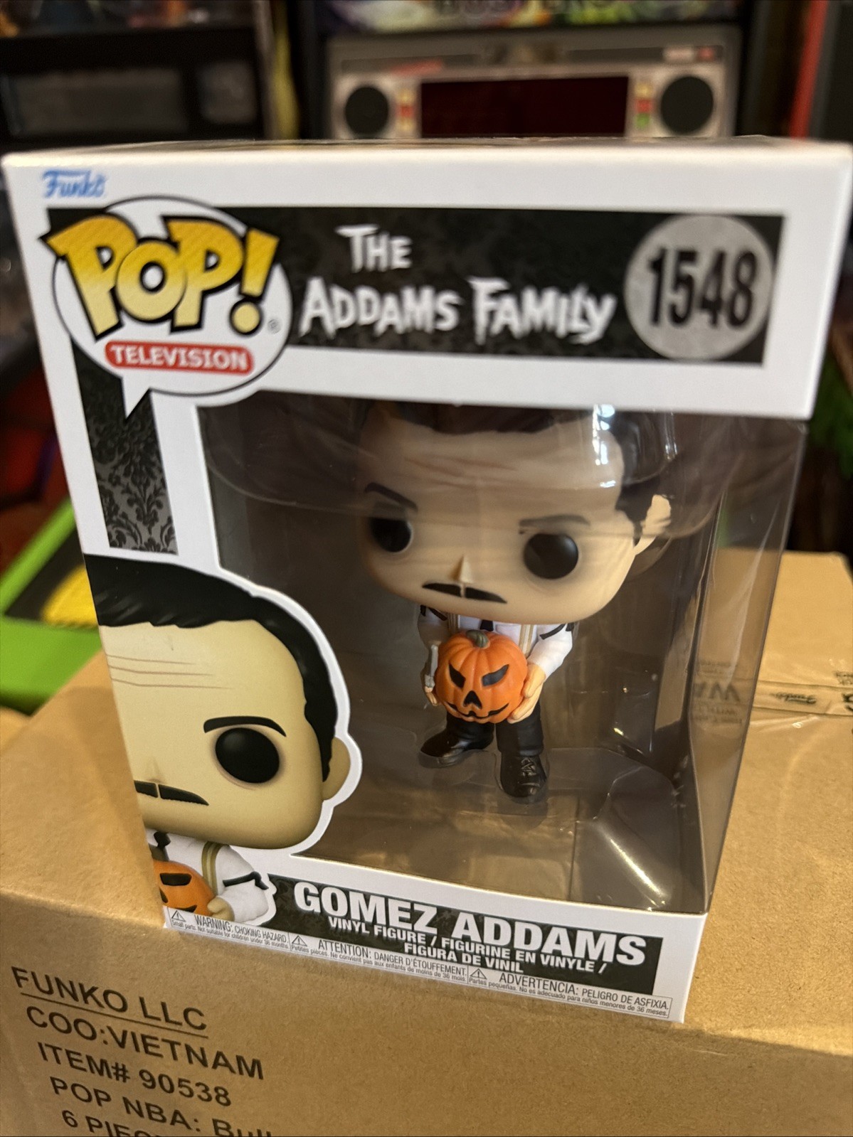 Funko Pop Vinyl: The Addams Family - Gomez Addams #1548