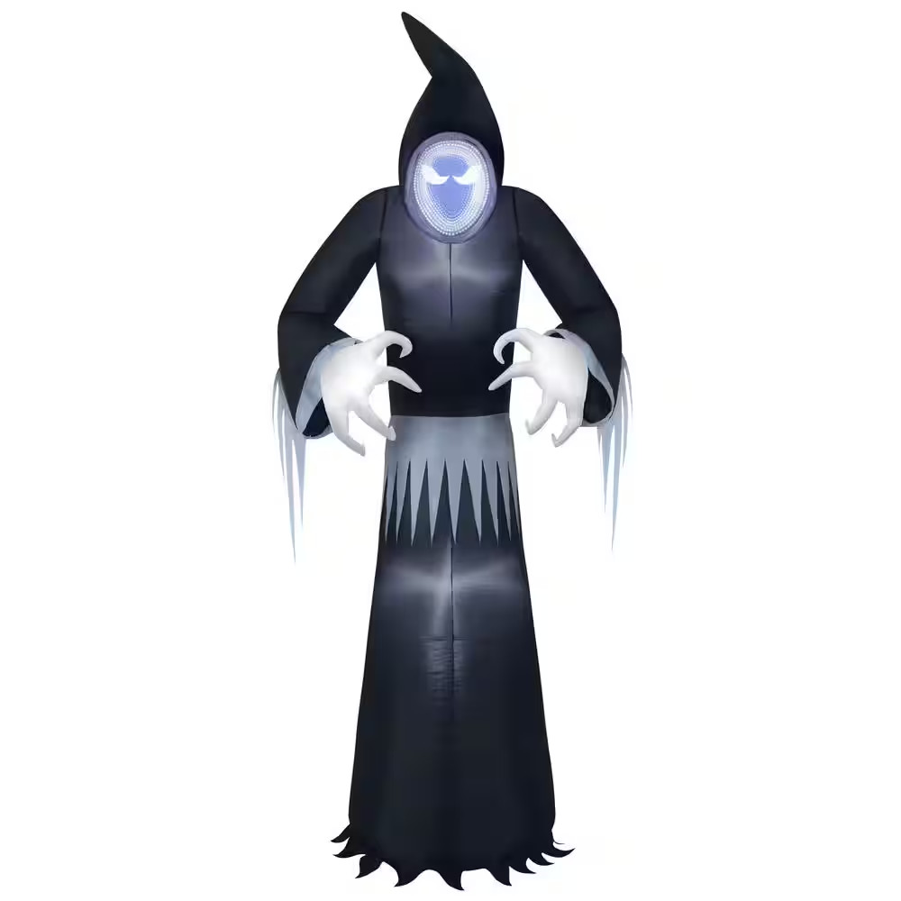 8Ft Infinity Mirror Reaper Halloween Inflatable