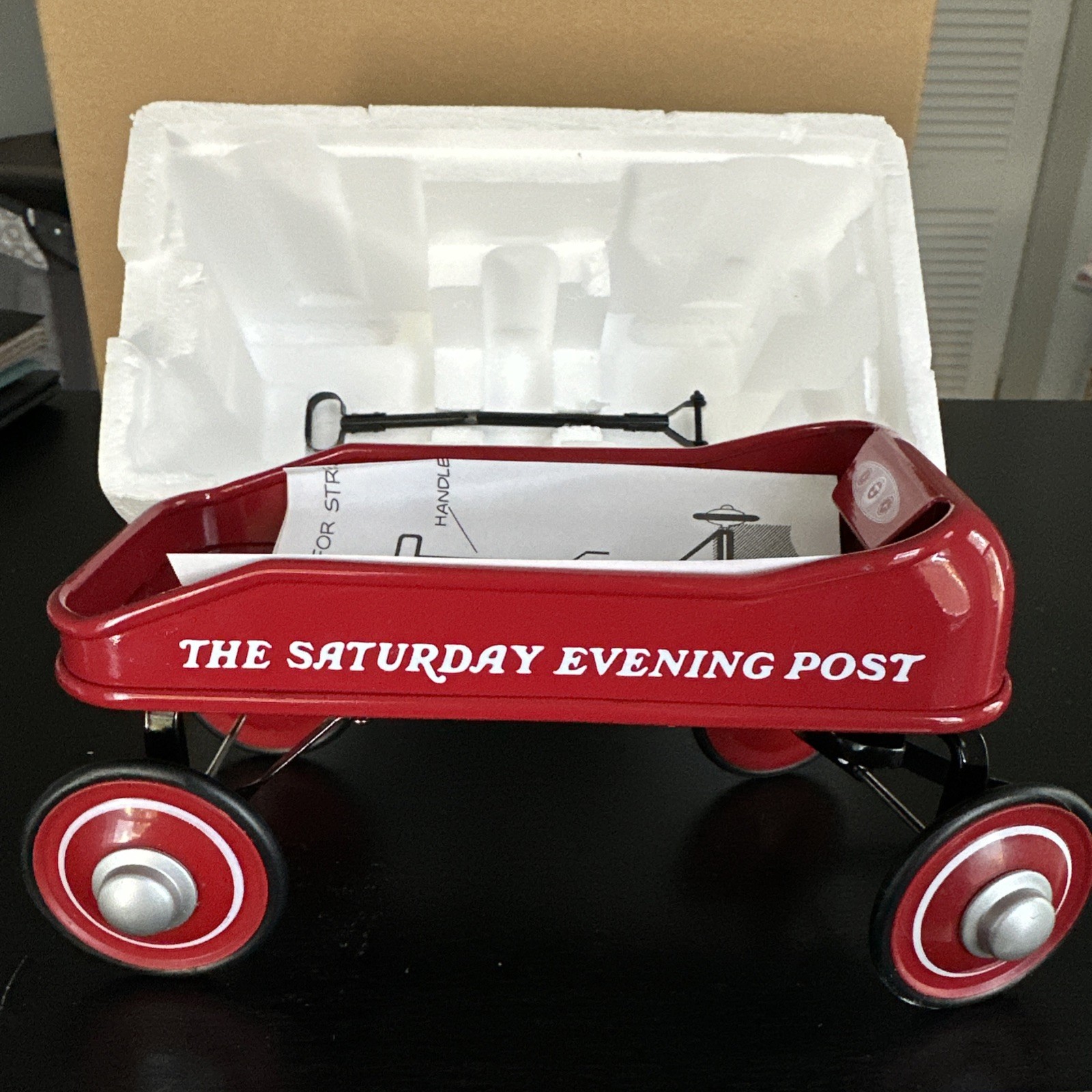 VINTAGE The Saturday Evening Post Red Wagon Die Cast Metal - Xonex 1990s-2000s