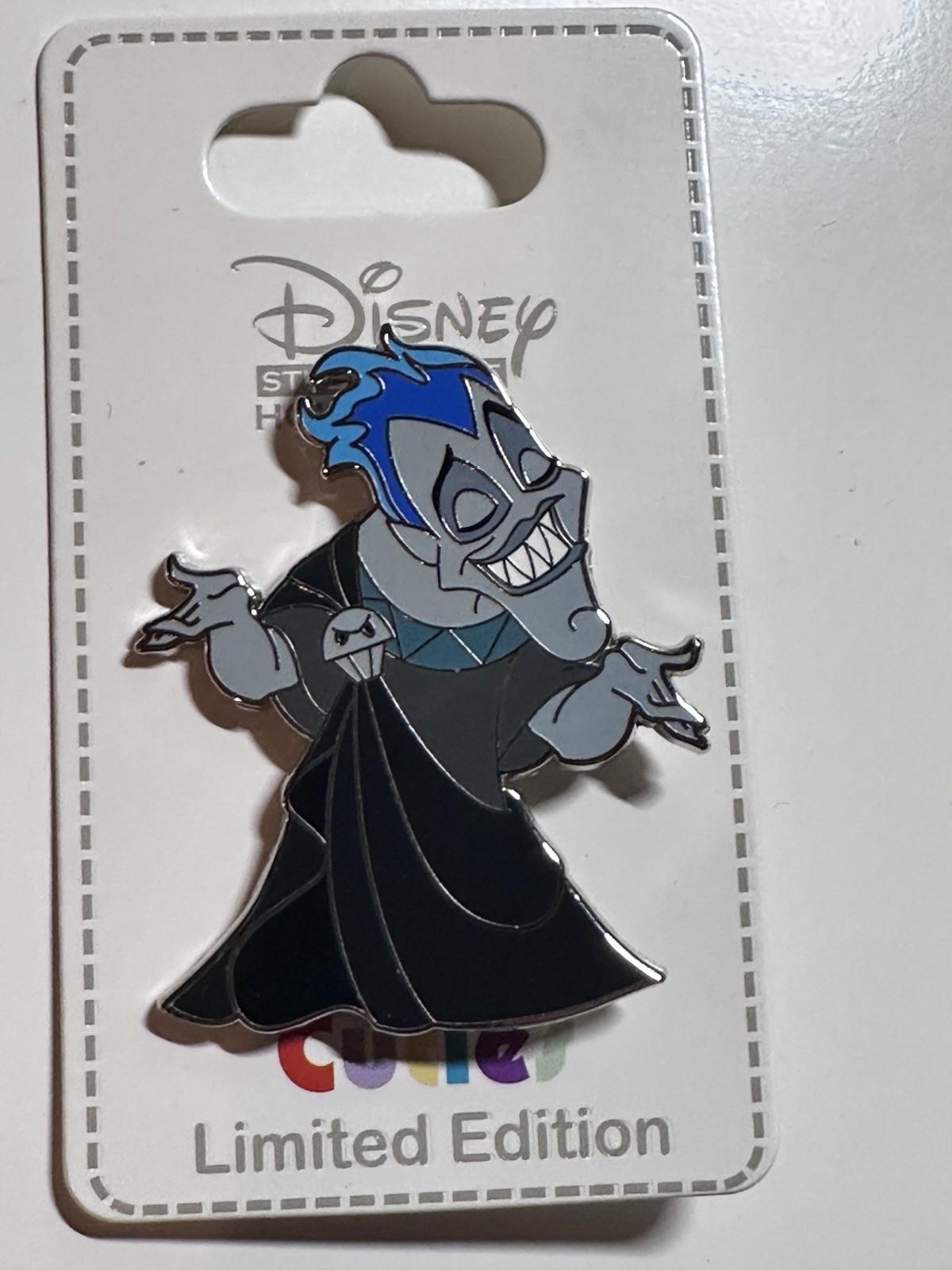 Disney Pin DSSH DSF Hades Cuties LE 300 Limited Edition Villains On Card