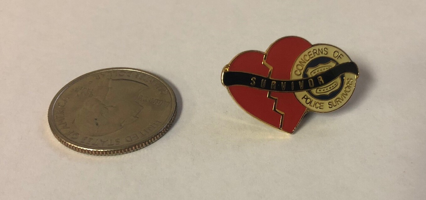 COPS Concerns Of Police Survivors Pin