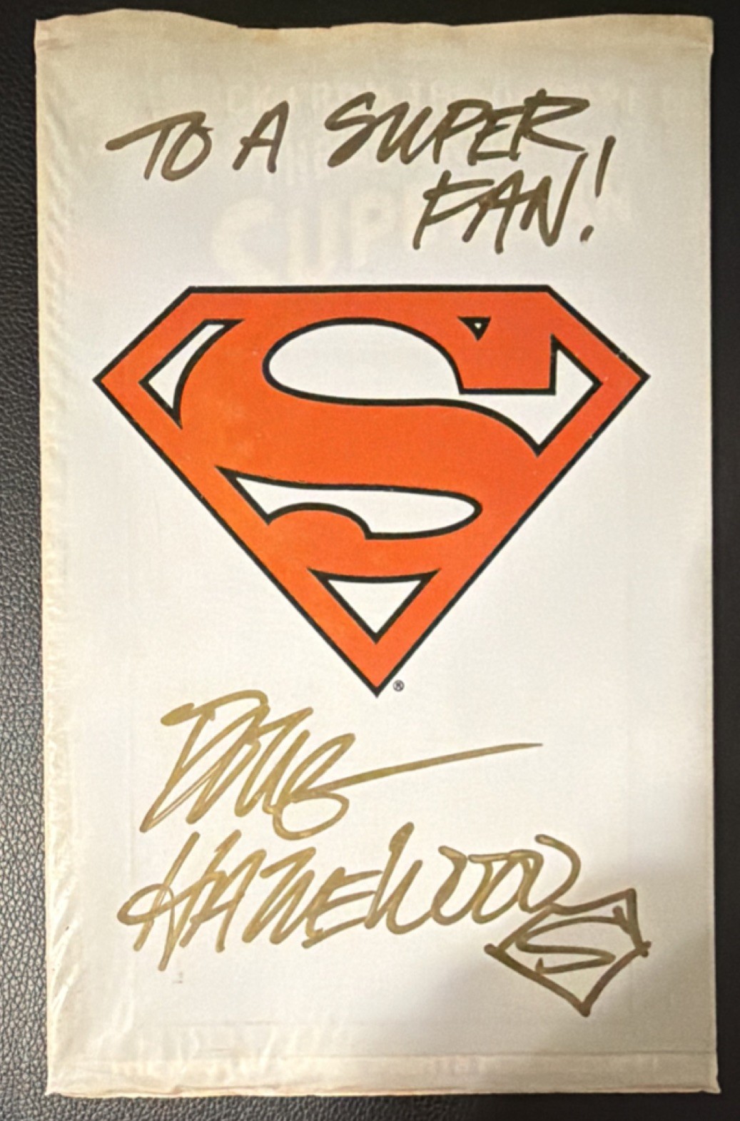 SkyBox 1993 Superman Bloodlines Collector's Set Autographed by Doug Hazelwood