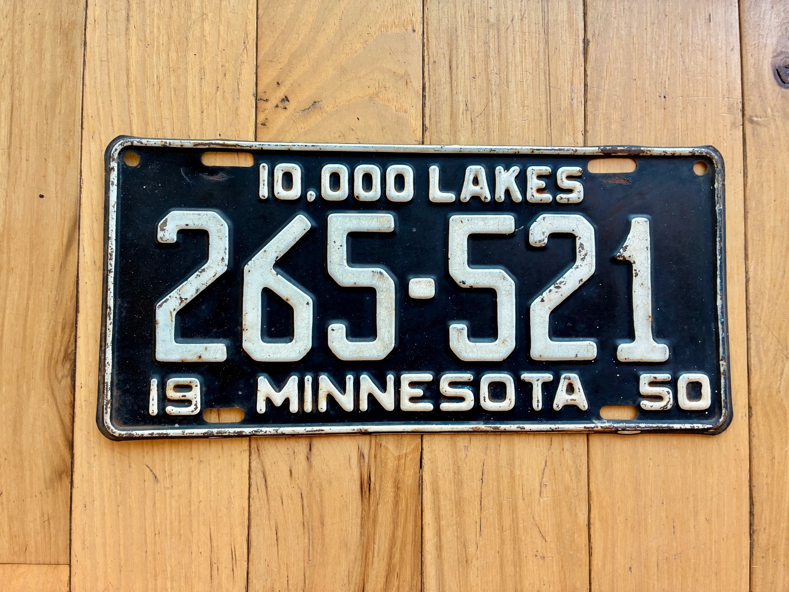 1950 Minnesota License Plate