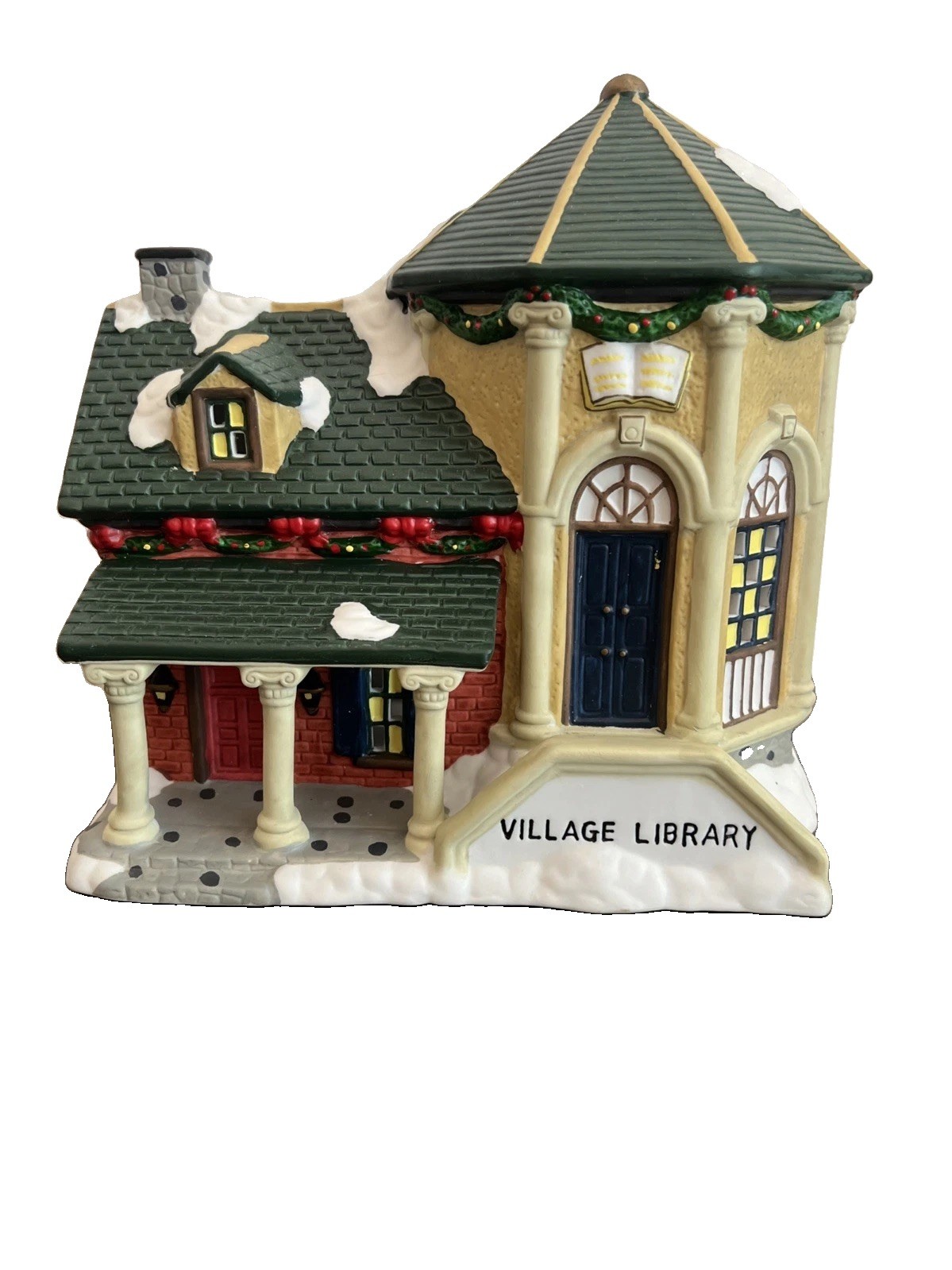 Vintage Dickens Collectibles Victorian Series Village Library Rare