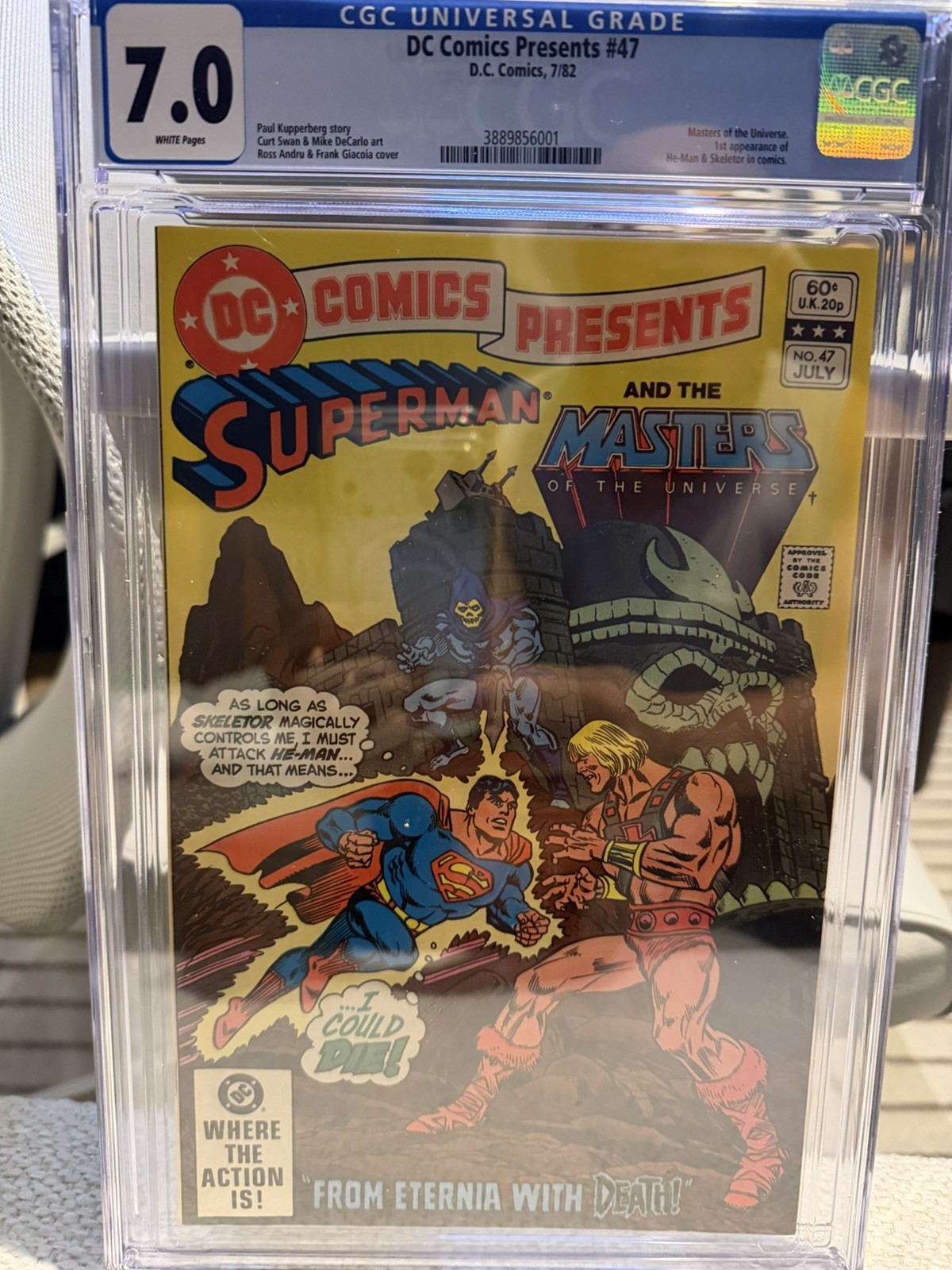 DC Comics Presents #47 - (1982)  1st Appearance of He-Man & Skeletor - CGC 7.0