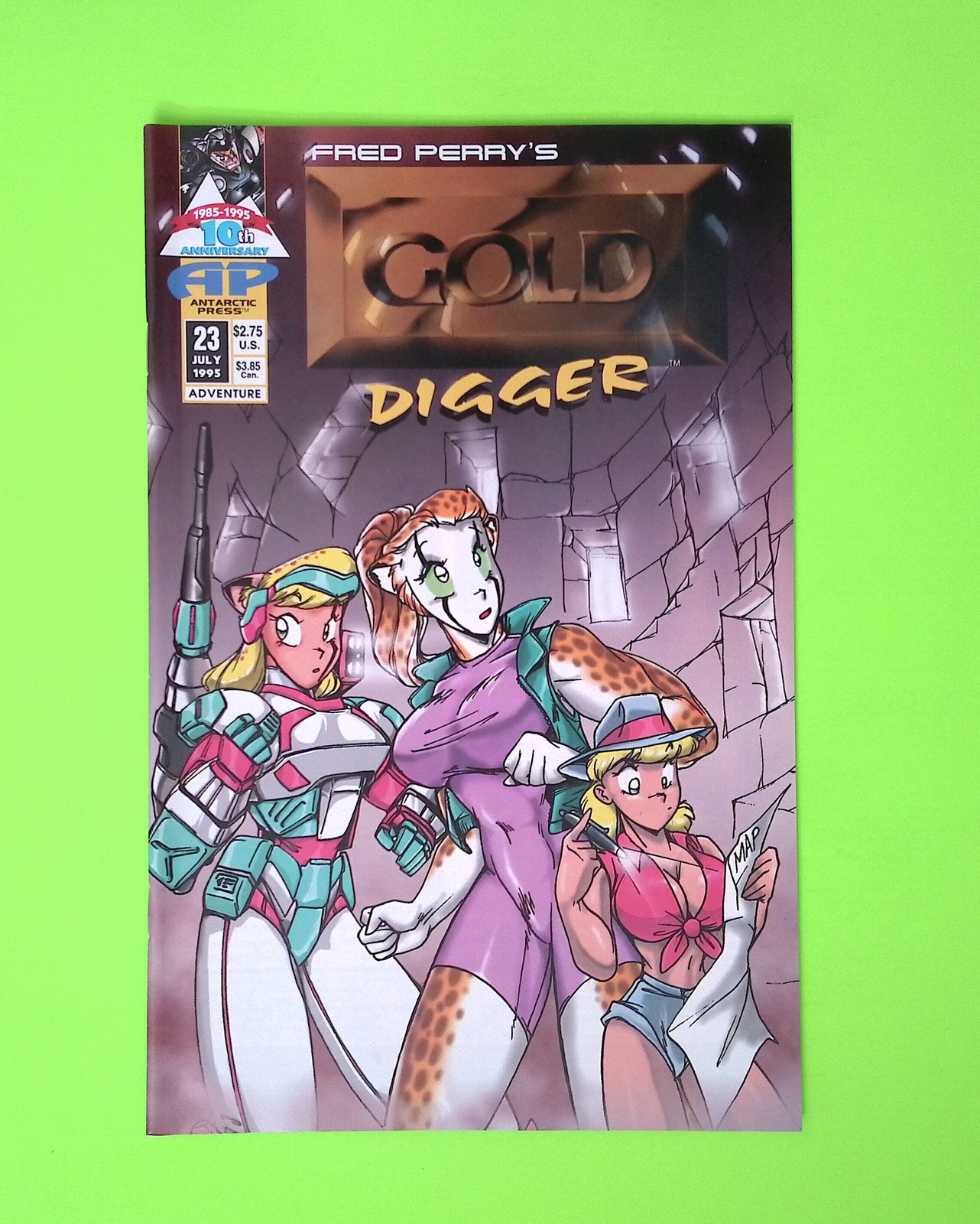 Gold Digger #23 Vol. 2 1995 Antarctic Press High Grade Comic Book Q137-238