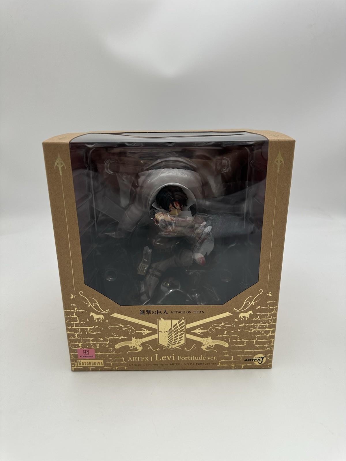 KOTOBUKIYA ATTACK ON TITAN LEVI FORTITUDE VER. ARTFX J STATUE