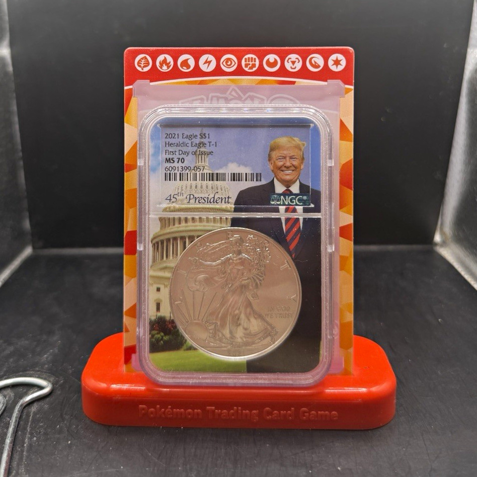 2021 United States Commemorative Coin - Politics Theme in Display Case