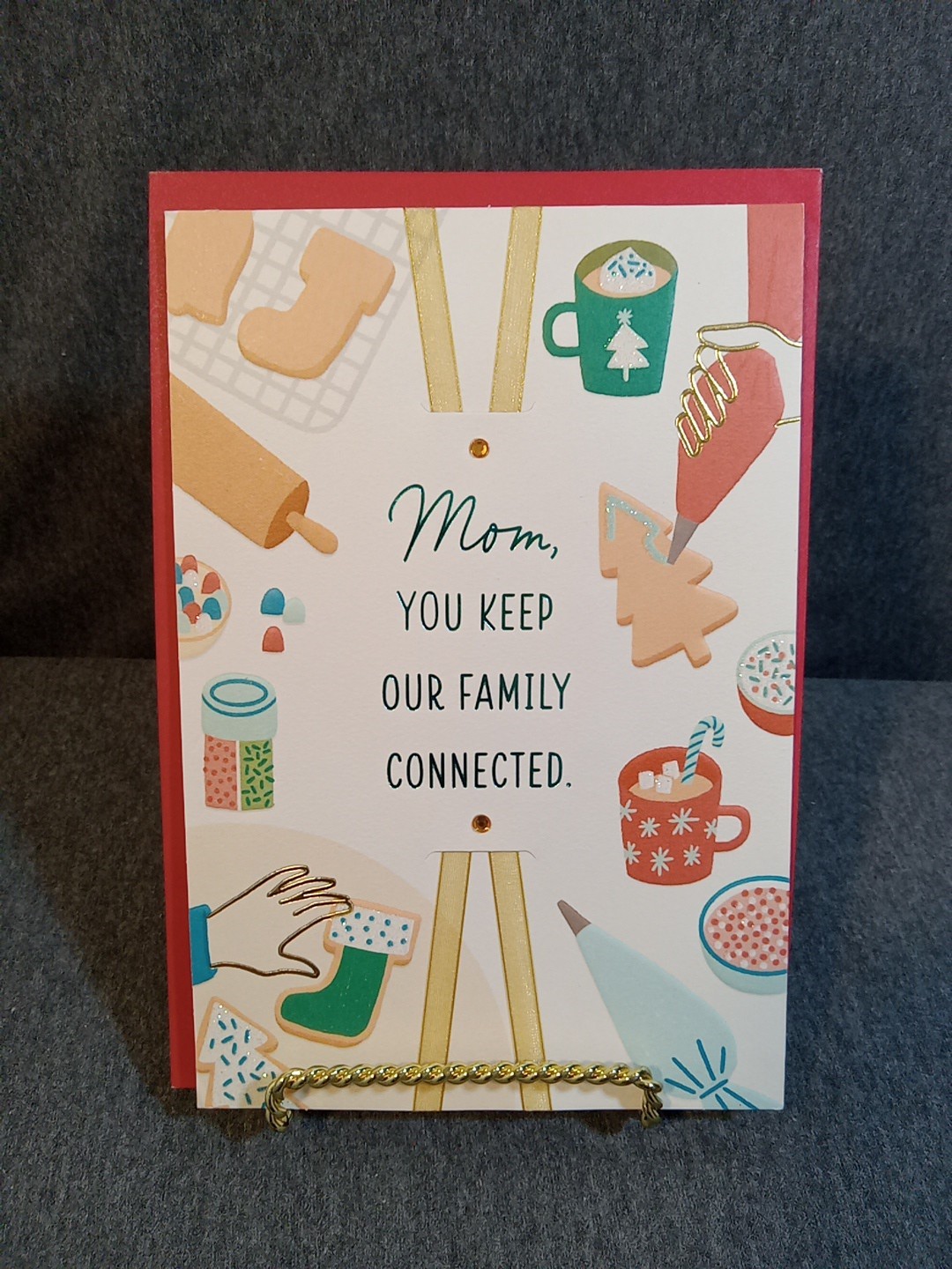 Hallmark Card White To MOM \