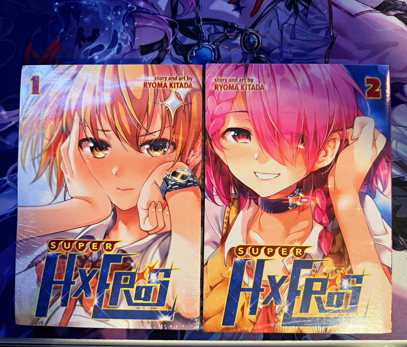 Seven Seas Super HxEros Vol. 1-2 TPB English Manga Lot Ryoma Kitada