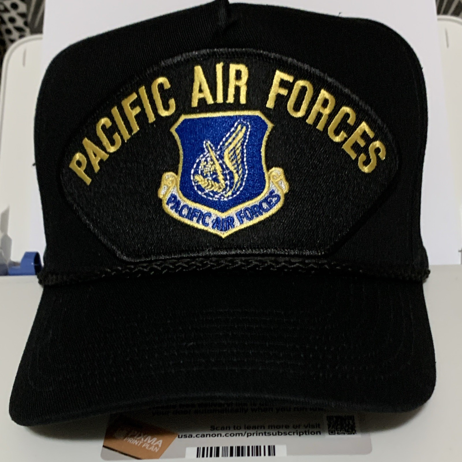 Pacific Air Forces Embroidered Cap Veteran, Baseball Style