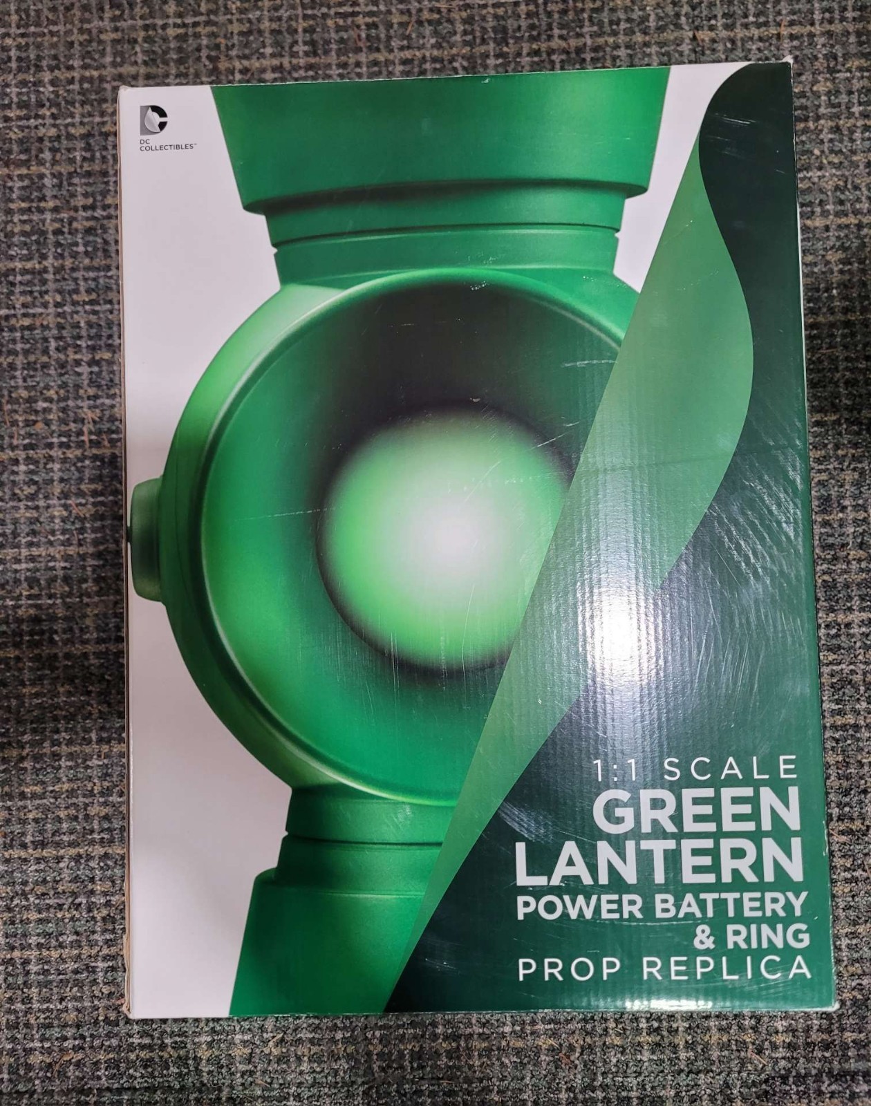 GREEN LANTERN Power Battery + Ring 1:1 Scale Prop Replica - DC Collectibles 2013