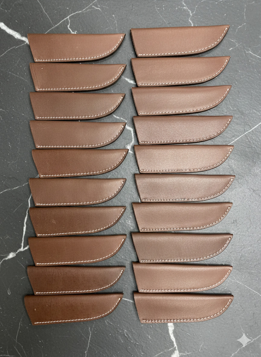 Lot Of 40pcs  Handmade Fixed blade Cow Leather Sheath / Holster / For 8\