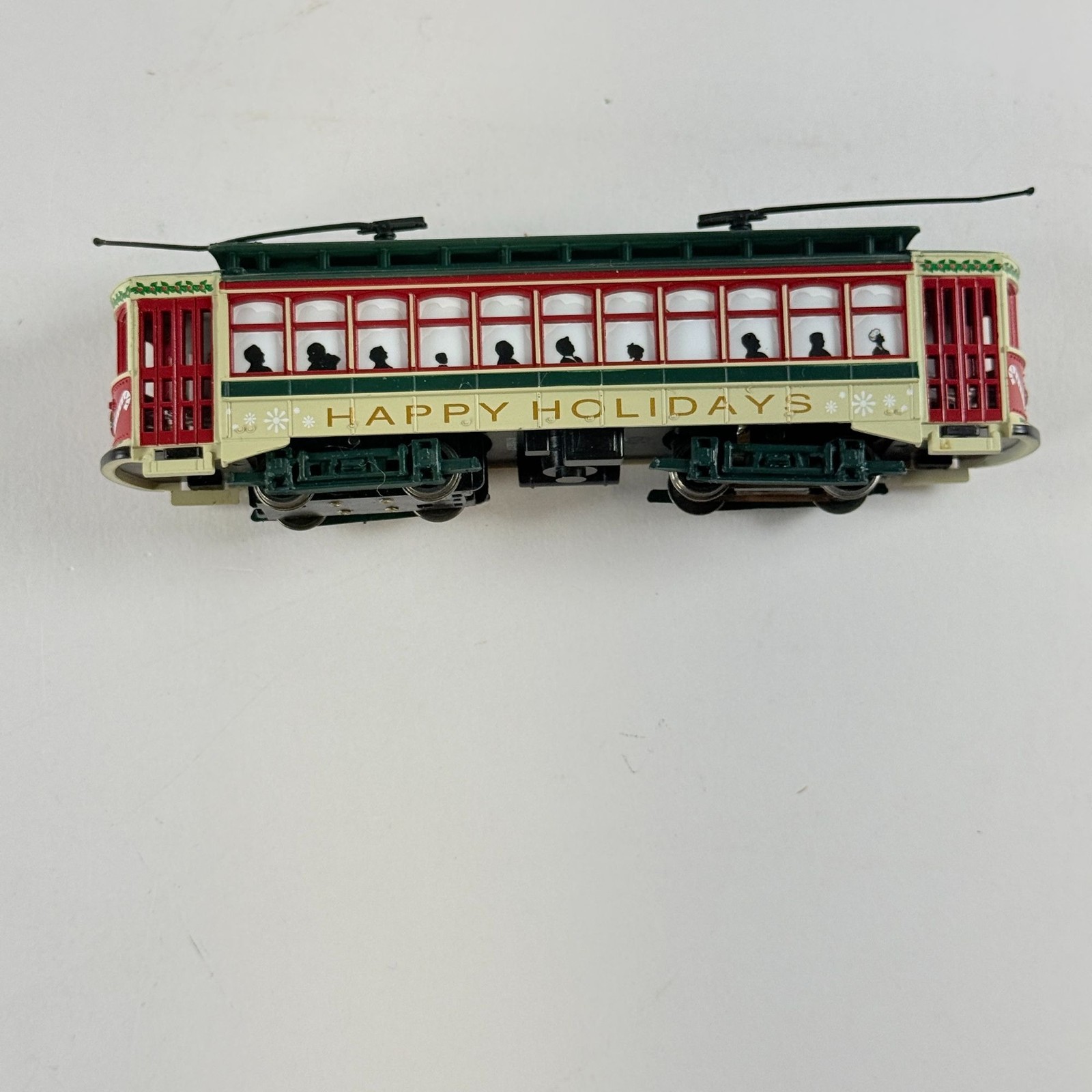 Vintage Bachmann HO Happy Holidays Brill Trolley 16040 Lighted Christmas Train