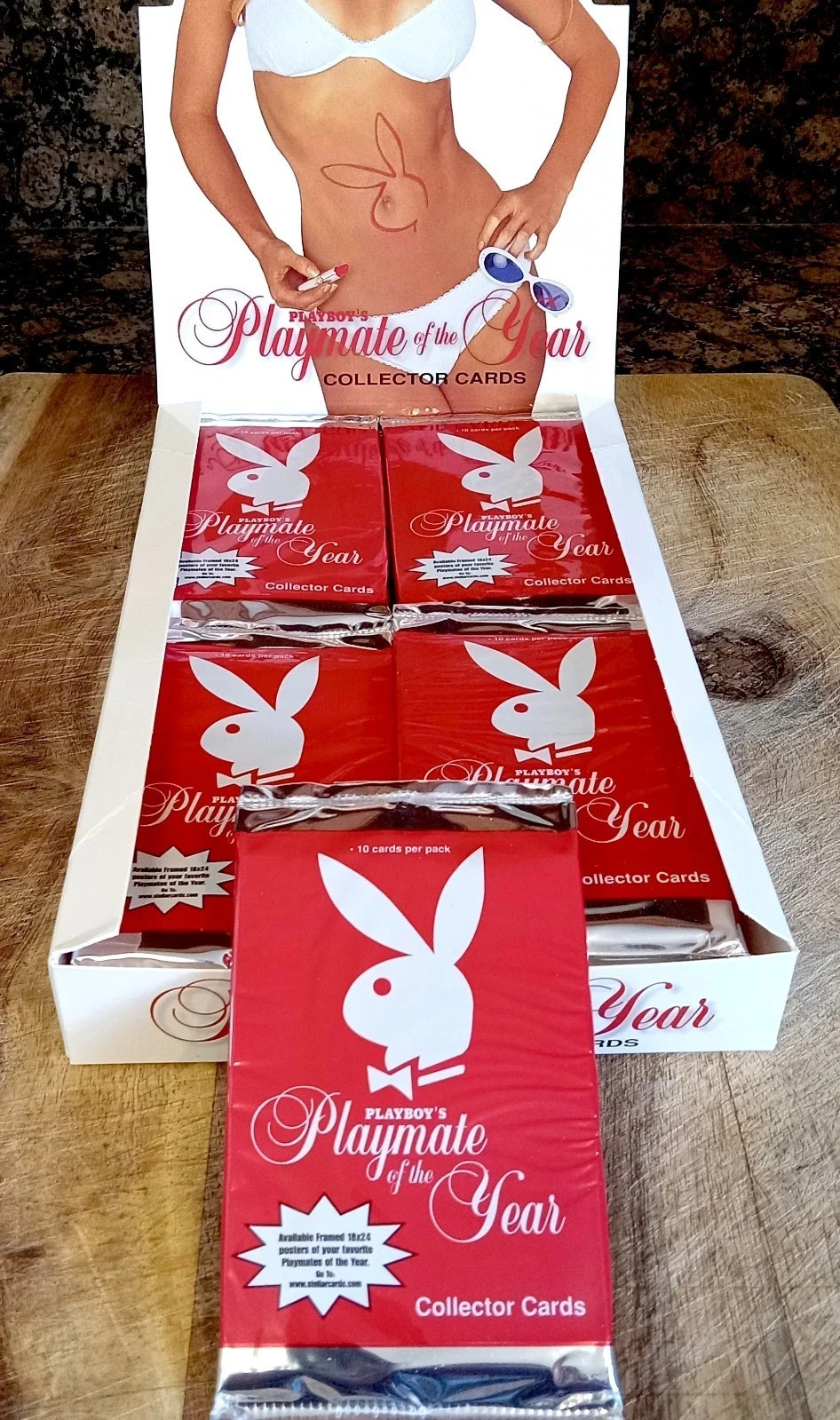 2003 Playboy PLAYMATE OF THE YEAR Collector Cards / SEALED PACK(S)